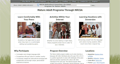 Desktop Screenshot of matureadult.nrcsa.com